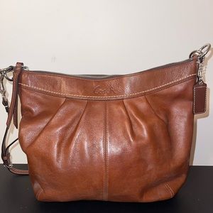 Luggage Leather Coach Bag
